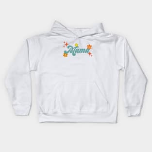 70s style Mama Kids Hoodie